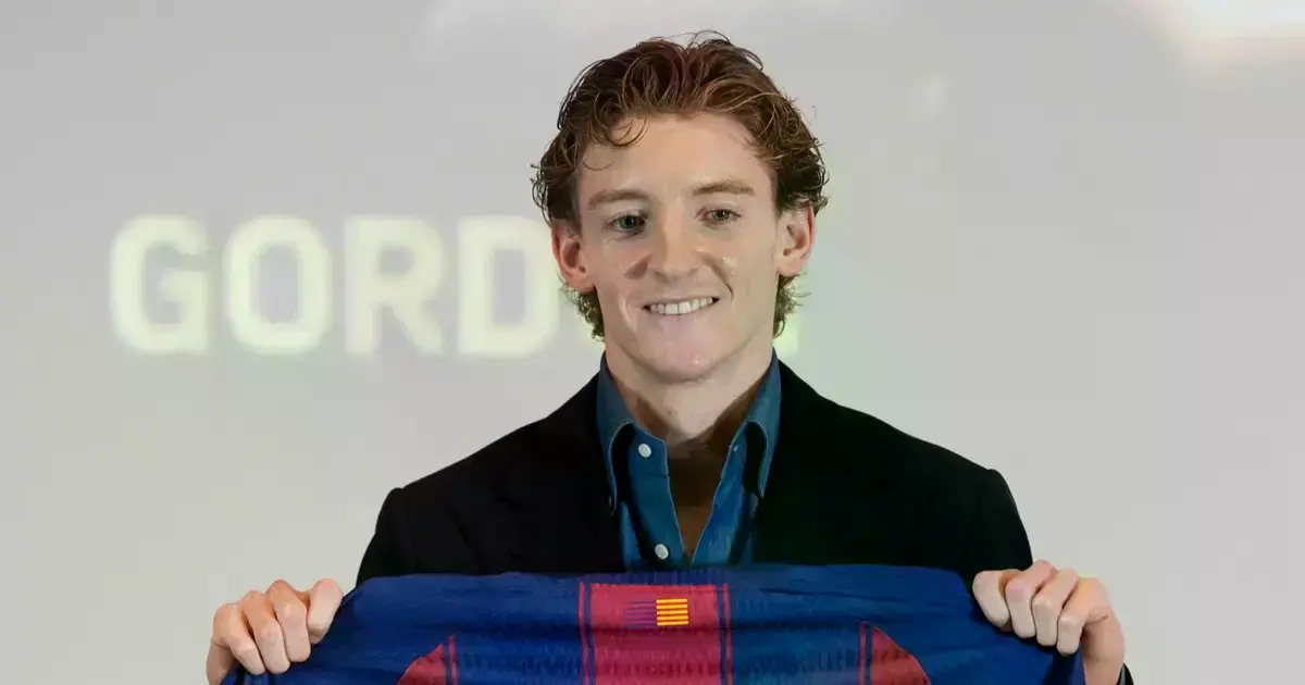 Gordon durante su presentación.