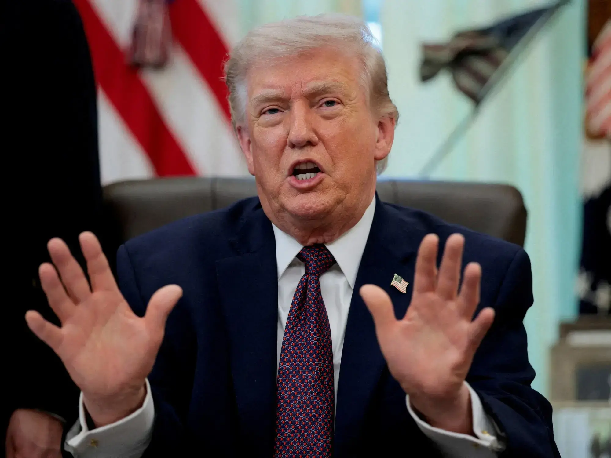 El presidente Donald Trump cumplirá 80 años el 14 de junio. Foto: REUTERS