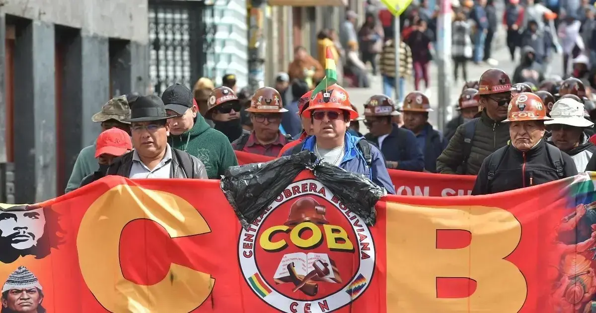 Protestas en Bolivia