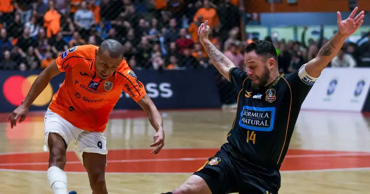 Final brasileña entre Carlos Barbosa y Magnus en Copa Libertadores Futsal.