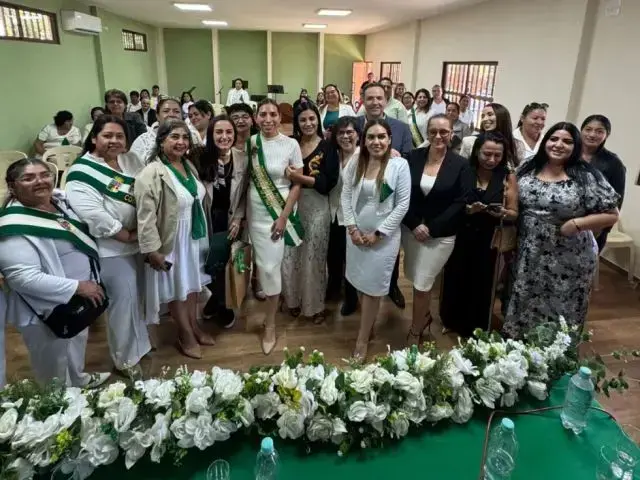 El IV Congreso Cívico Femenino Provincial en Ichilo, Santa Cruz.
