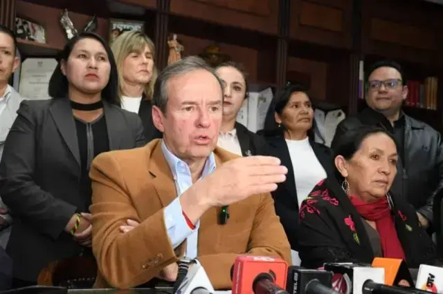 El expresidente y líder de Libre, Jorge Tuto Quiroga.