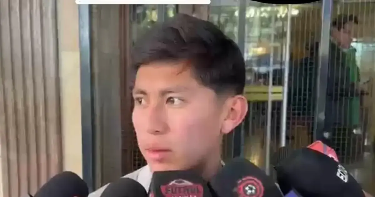 Terceros estuvo este lunes en La Paz antes de viajar con la Selección a Estados Unidos.