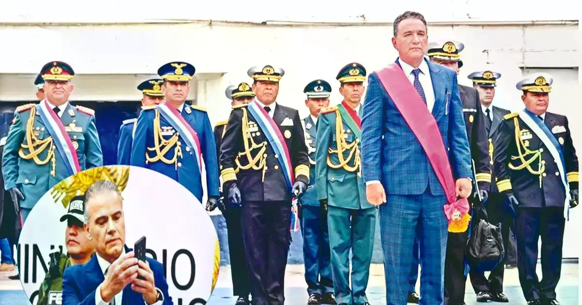 Ernesto Justiniano, nuevo ministro de Defensa. Foto: APG