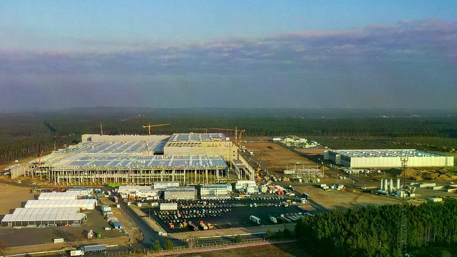 La gigafactoría de Tesla en Berlín-Brandeburgo