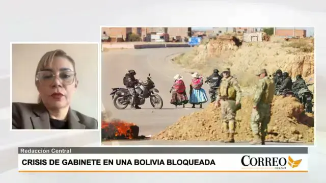Tatiana Áñez, senadora de Unidad, en contacto con Correo del Sur Radio.