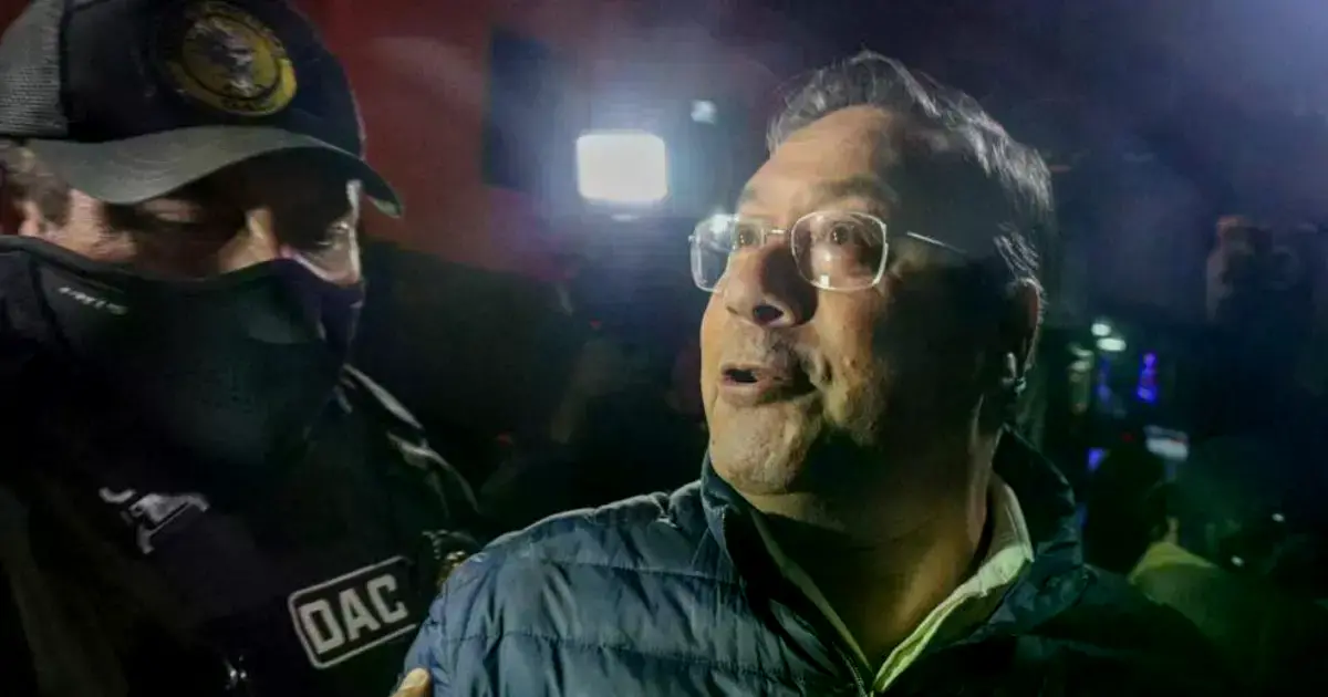 Detención del expresidente Luis Arce