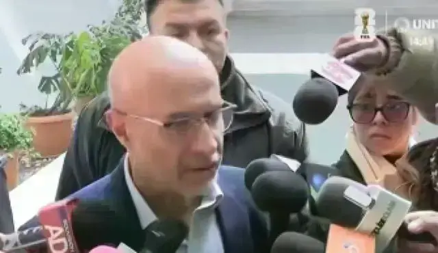 Lupo este miércoles en contacto con la prensa.
