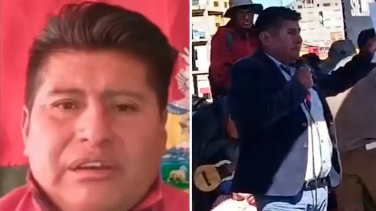 Aprehenden al dirigente Justino Apaza, uno de los impulsores de las protestas.