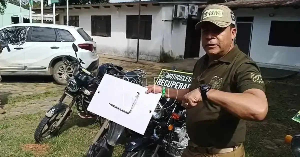 Tres detenidos por fabricar llaves maestras para robar motocicletas en Santa Cruz