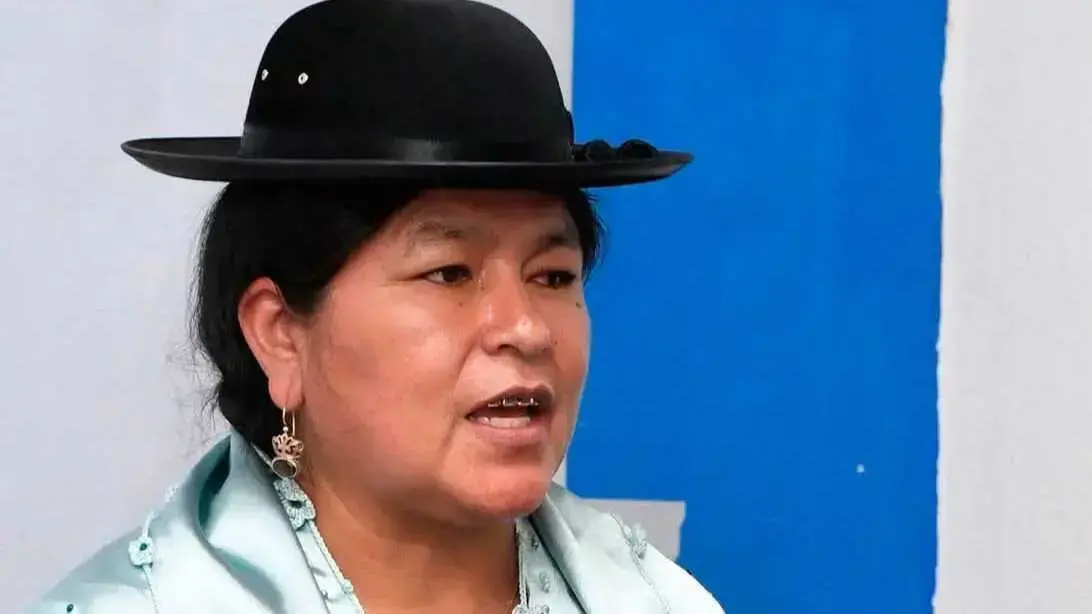 La exsenadora Simona Quispe.