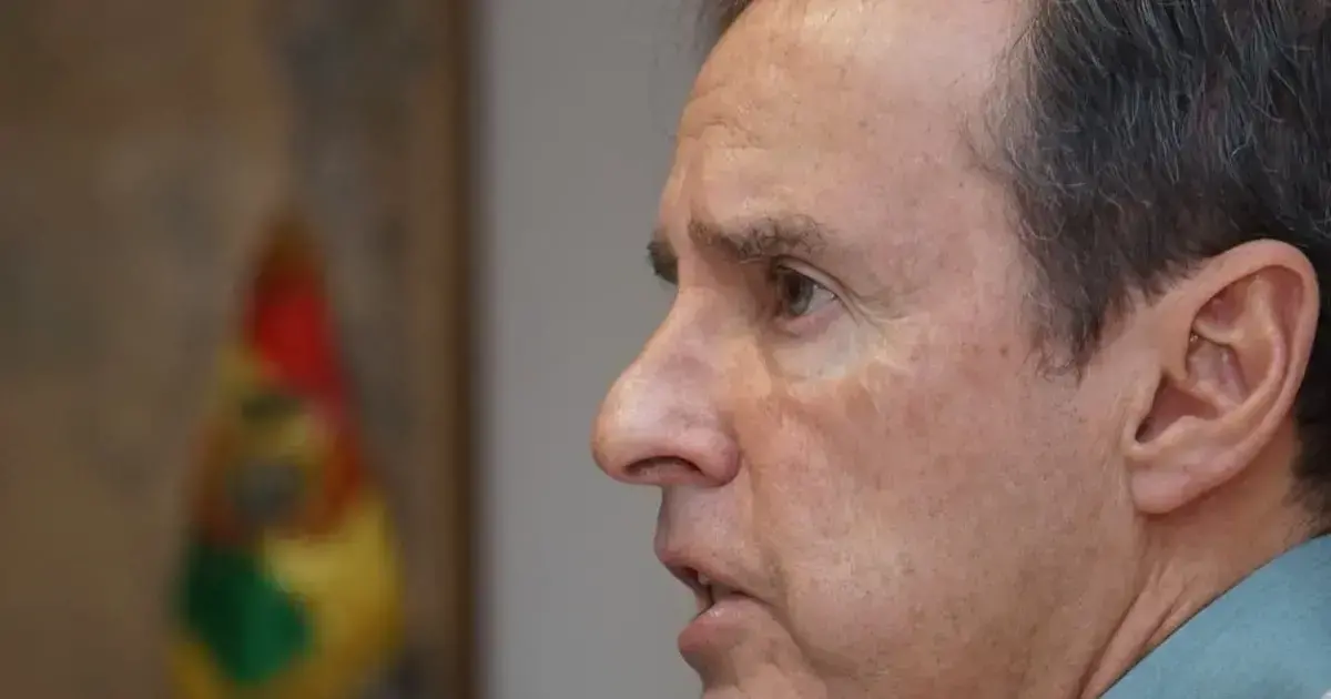 Jorge Tuto Quiroga, expresidente y líder del partido Libre