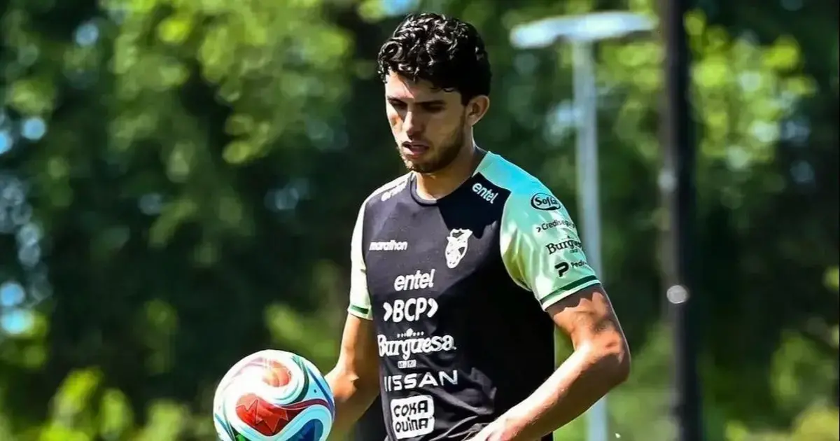 Efraín Morales en la sesión del miércoles de la Selección.