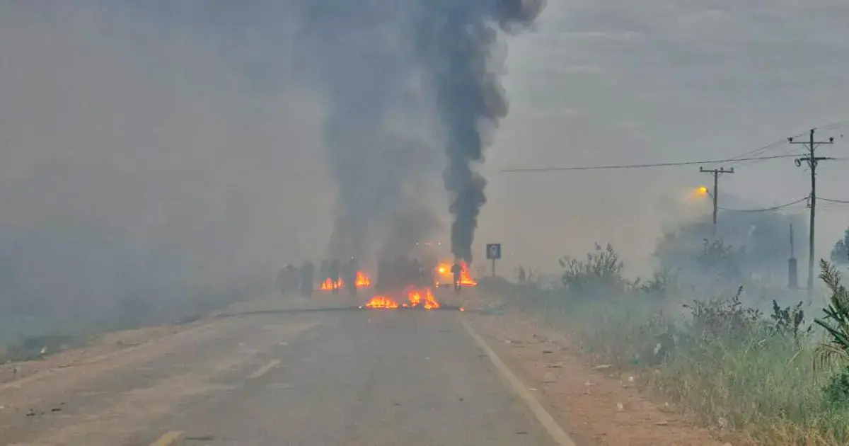 Intento de desbloqueo en San Julián