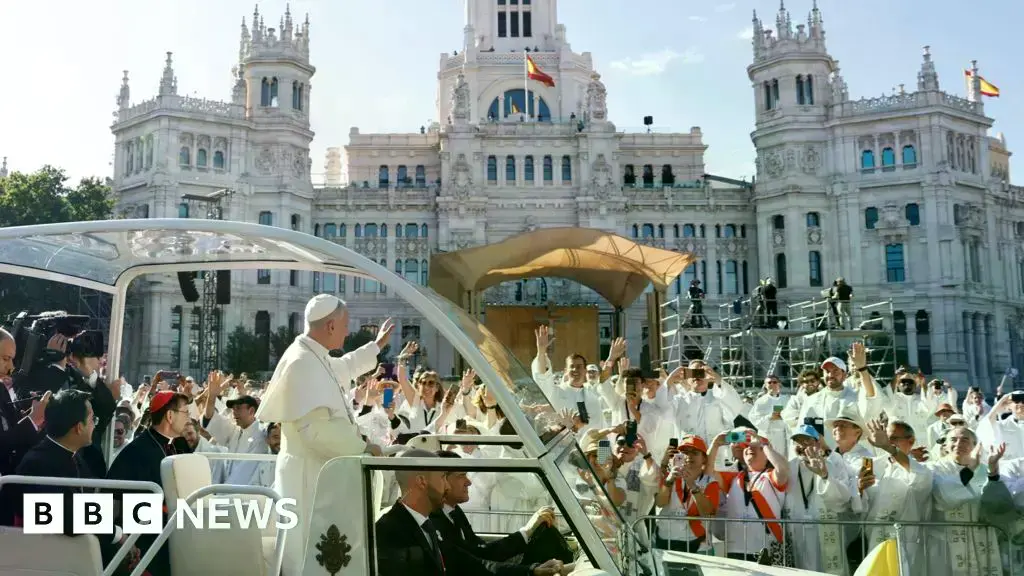 Multitudinaria misa del Papa Leopoldo XIV en Madrid reúne a más de un millón de fieles