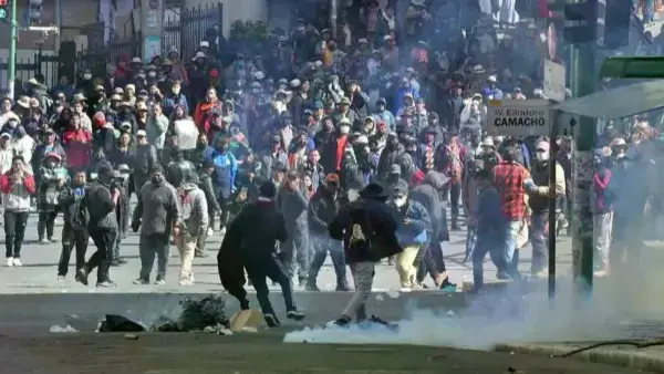 Movilizaciones en La Paz