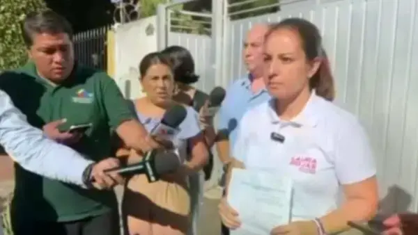Laura Rojas en declaraciones a la prensa cuando negaba irregularidades en el caso.