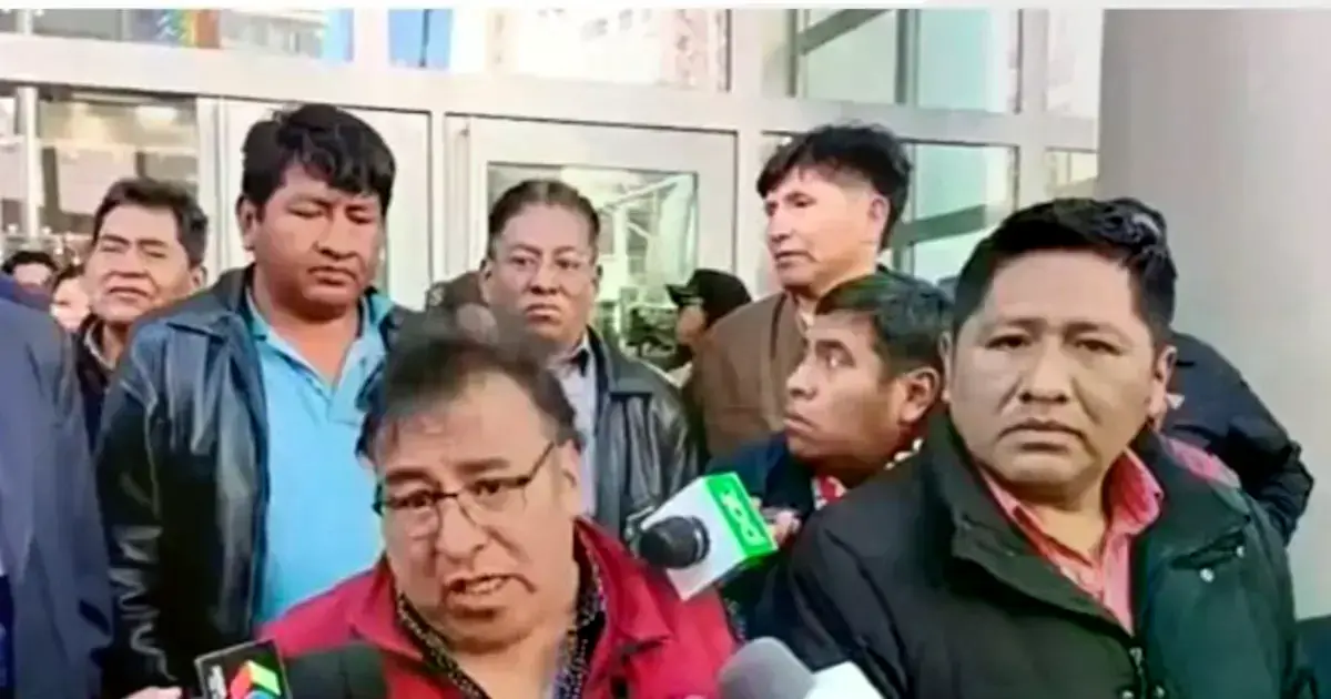 Conferencia de transportistas en La Paz