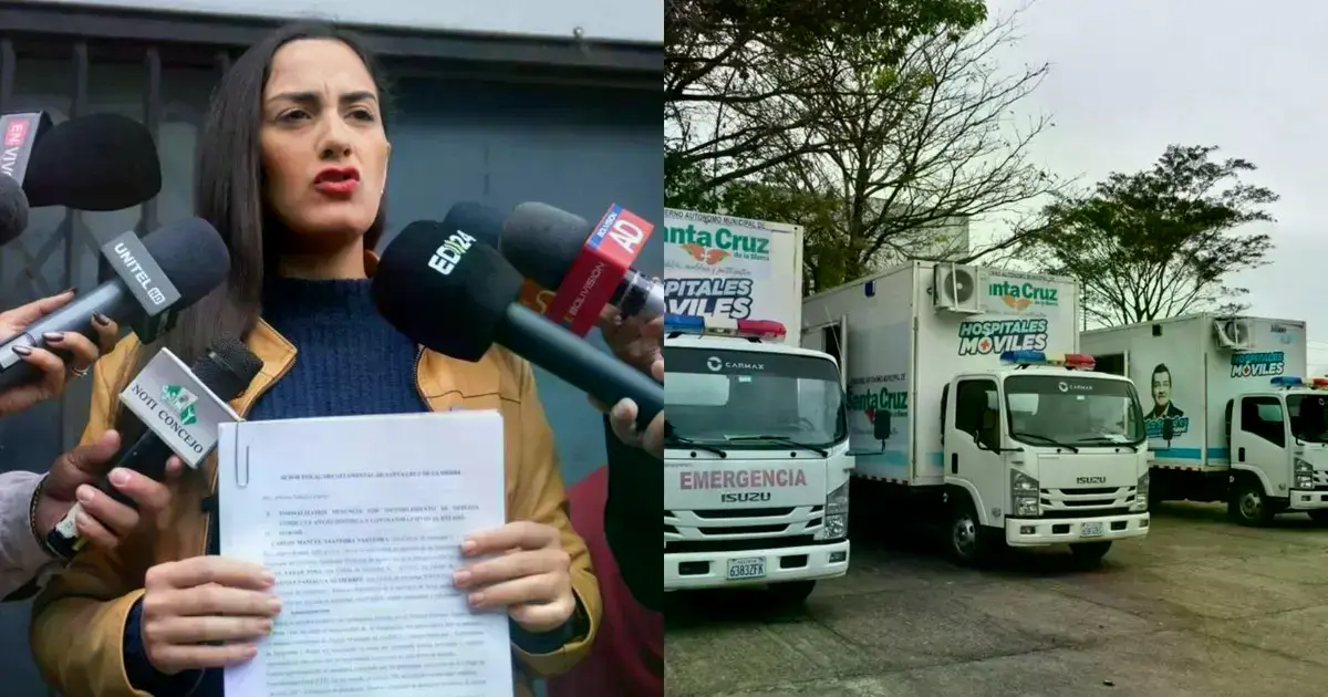 Náyar presenta denuncia contra Fernández y Amelunge por la compra con sobreprecio de cuatro hospitales móviles