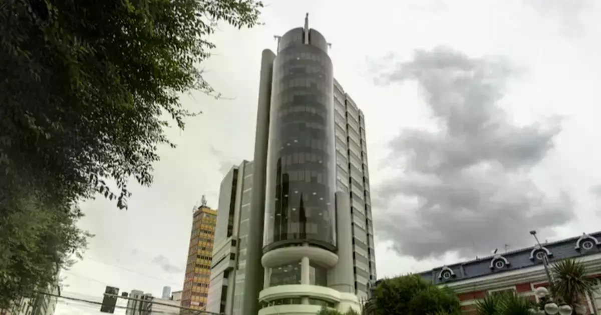 Edificio del Ministerio de Hacienda en La Paz