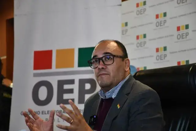 El presidente del Tribunal Supremo Electoral, Gustavo Ávila.