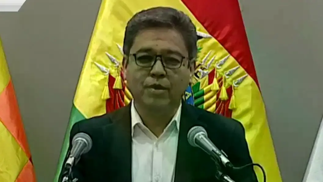 El vocero Presidencial, José Luis Gálvez.