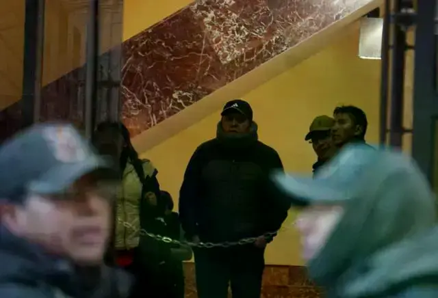 Argollo llegó hasta instalaciones del BCB.