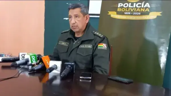 Director departamental de la Felcv de La Paz, Miguel Zambrana.
