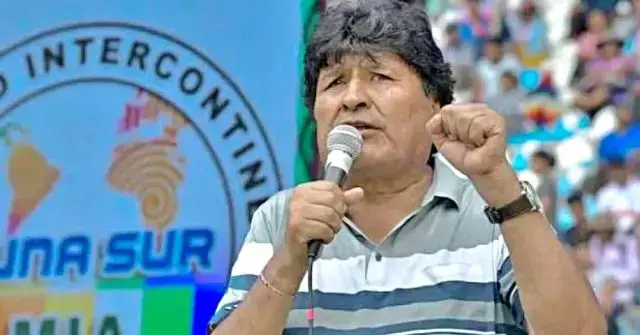 El expresidente Evo Morales en una aparición reciente.