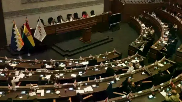 Una sesión de la ALP.