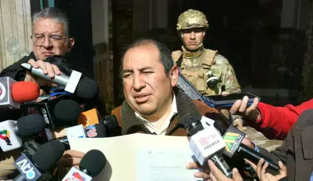 El viceministro de Coordinación Legislativa, Wilson Santamaría.