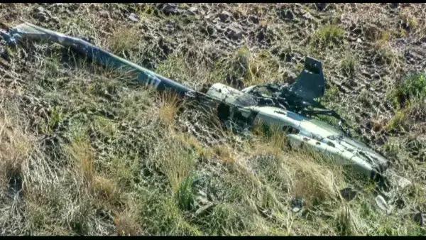 La aeronave de la FAB se estrelló en el sector Tres Cruces.