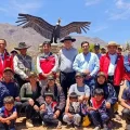 Monumento del cóndor andino en Laderas Norte