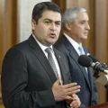 Juan Orlando Hernández, el expresidente hondureño indultado por Trump en Estados Unidos.