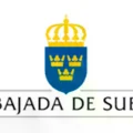 Logo de la Embajada de Suecia en Bolivia.
