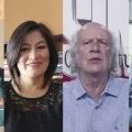 De derecha a izquierda: La analista Ximena Costa, Carlos Valverde, la periodista Mery Vaca y Américo Gemio.