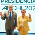José Antonio Kast y Jeannette Jara, durante el debate que se realizó la semana pasada en Santiago.