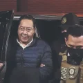 Luis Arce ingresa a la cárcel de San Pedro en La Paz.