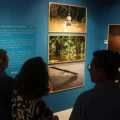 Las obras durante la exposición Etseasa Medi en Santa Cruz.
