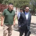 El alcalde de Colcapirhua, Nelson Gallinate, fue el primero en presentarse a declarar.