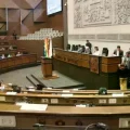 La sesión de la Cámara de Diputados de este martes en La Paz.
