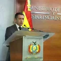 El viceministro de Transparencia Institucional, Yamil García