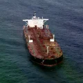 El petrolero fantasma Boracay navega cerca de Venezuela.