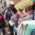 Tras eliminación de la subvención, la población se trasladó a los mercados para adquirir productos.