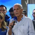 El candidato a la Presidencia de Honduras por el Partido Nacional, Nasry Asfura, en Tegucigalpa.