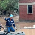 Tiupuani afectado por las inundaciones.
