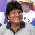 El dirigente cocalero, Evo Morales.