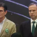 Rodrigo Paz y Jorge Tuto Quiroga en una aparición anterior.