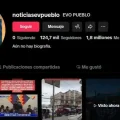 Uno de los perfiles usados para amplificar las publicaciones generadas por granjas de bots