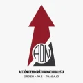 El logotipo de Acción Democrática Nacionalista (ADN).
